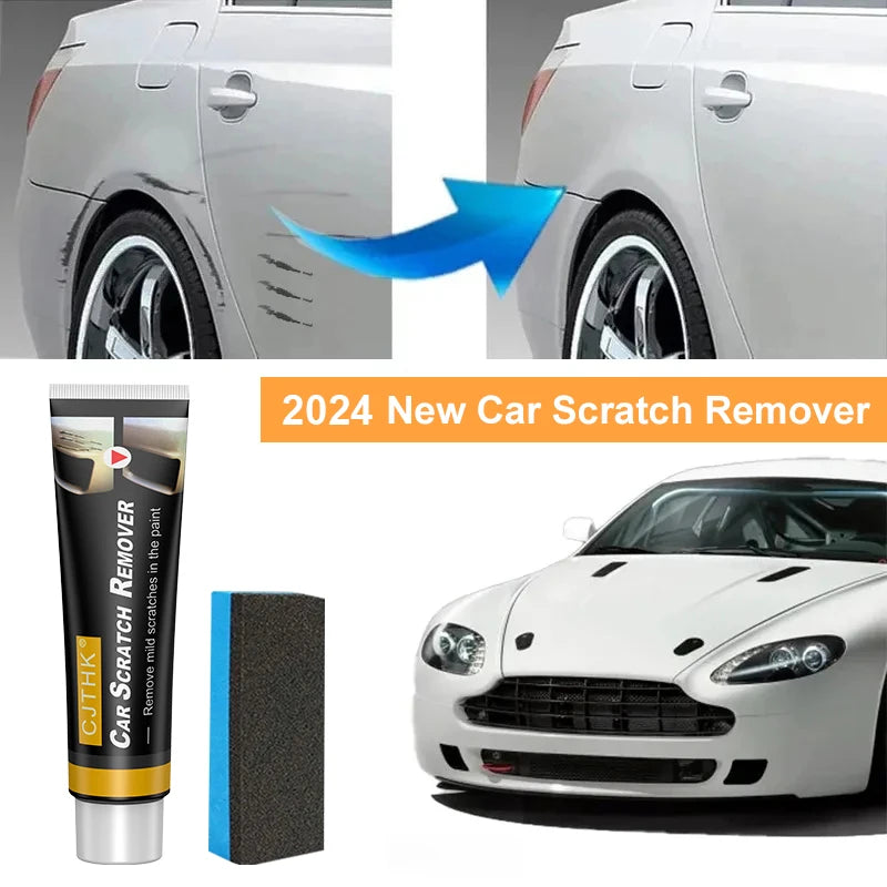 Car Scratch Remover & Polishing Compound – Auto Paint Repair & Swirl Remover Wax | Anti-Scratch Formula