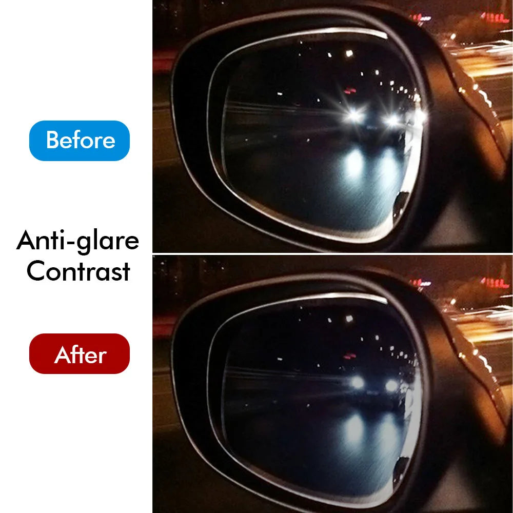 Rainproof & Anti-Fog Film for Car Mirrors – Waterproof Rearview & Side Window Protective Film