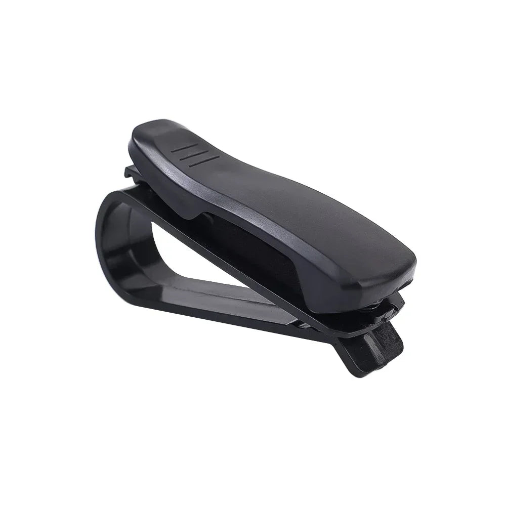 Universal Car Sun Visor Sunglasses & Card Holder – 1 or 2pcs Clip-On Organizer for Glasses, Cards, and Tickets