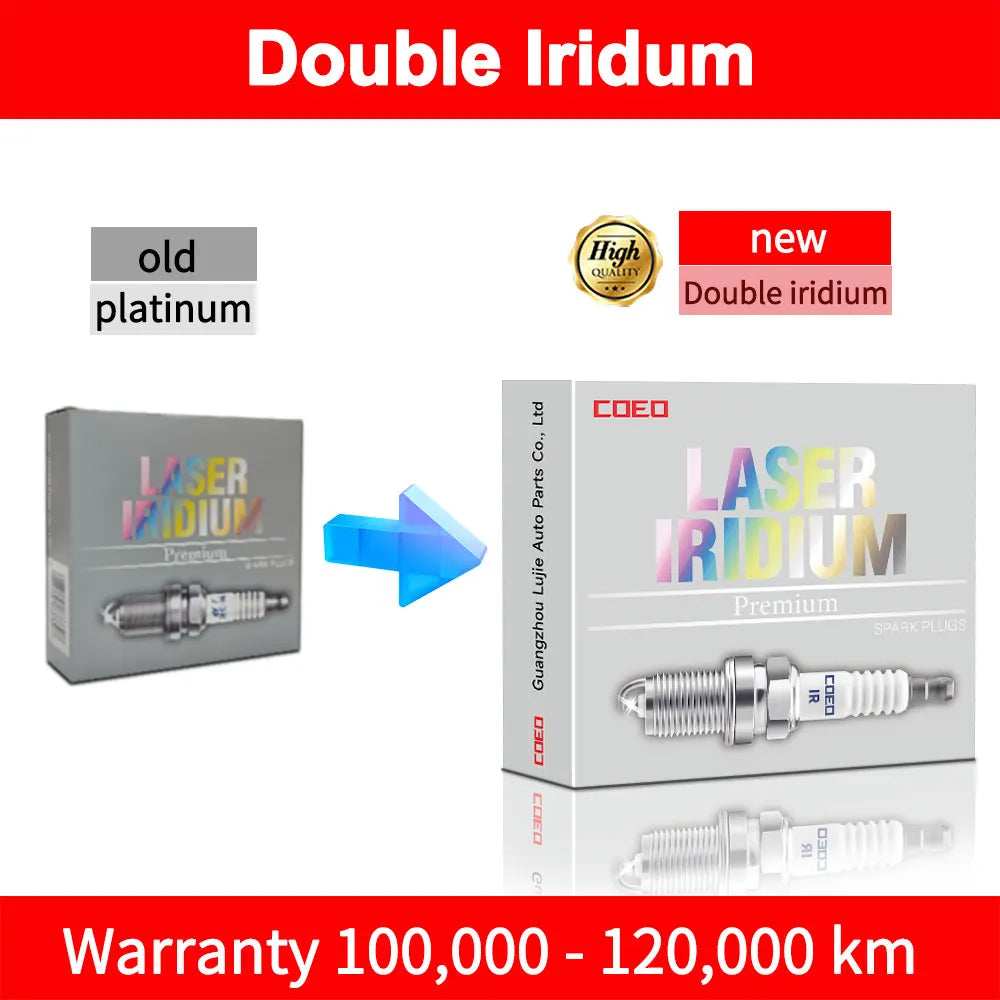 Dual Iridium Spark Plug – SILZKFR8D7S 95875 Equivalent | OE:A0041597503 | For INFINITI Q30/Q50, Mercedes-Benz