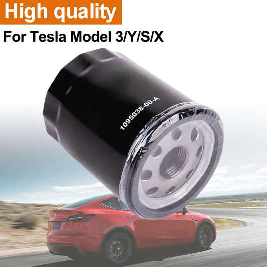Original Brand New Engine Oil Filter 1095038-00-A for Tesla Model 3 (2017–2021), Model S/X (2016–2021), Model Y – Front & Rear Drive Unit