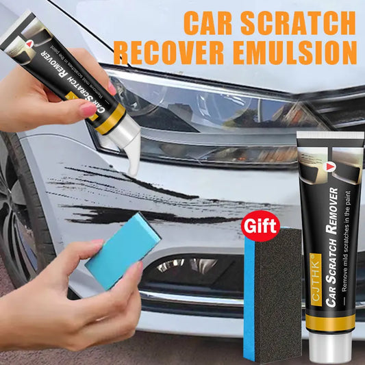 Car Scratch Remover & Polishing Compound – Auto Paint Repair & Swirl Remover Wax | Anti-Scratch Formula
