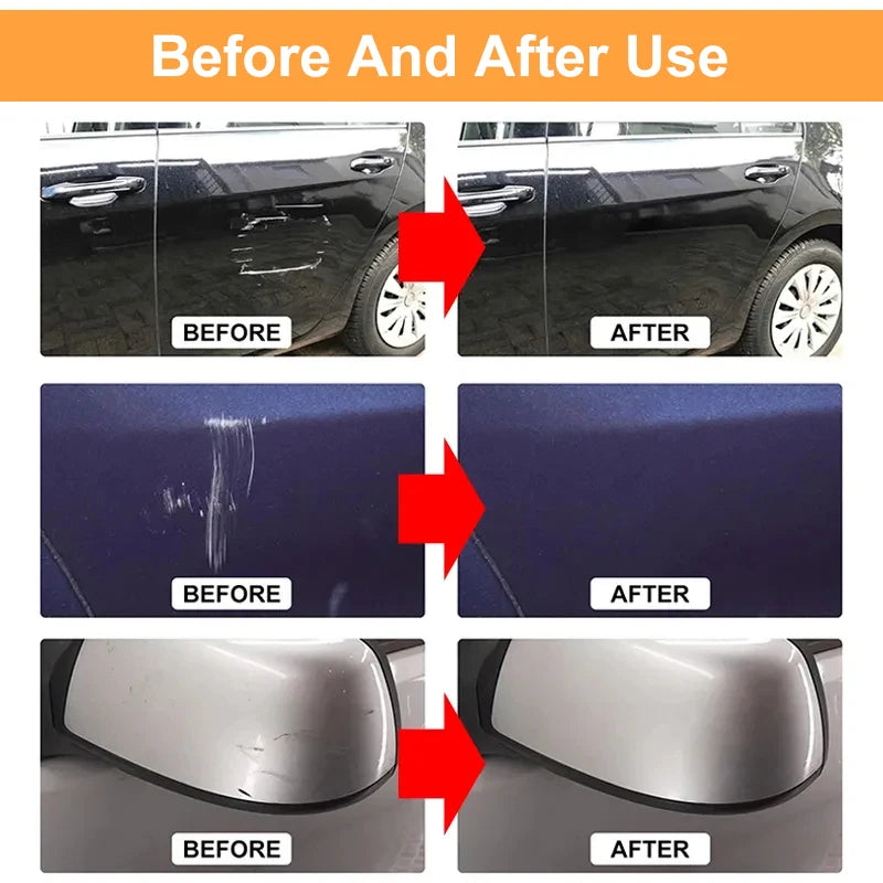 Car Scratch Remover & Polishing Compound – Auto Paint Repair & Swirl Remover Wax | Anti-Scratch Formula
