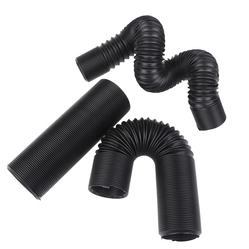 Universal Cold Air Intake Tube Kit – 2.5"/3" (63mm / 76mm) Flexible Air Inlet Duct Hose System
