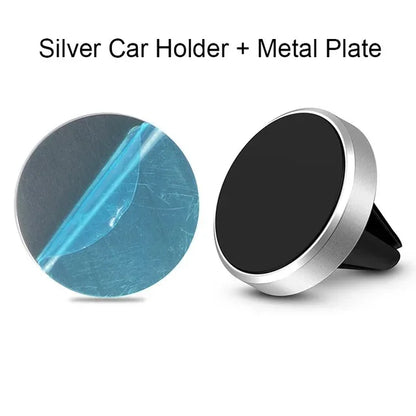 Magnetic Car Phone Mount – Ultra-Strong Grip, One-Handed Use, Air Vent Fit