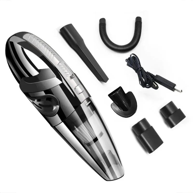 Wireless Handheld Car Vacuum Cleaner | High Power & Rechargeable | Compact Interior Cleaning Tool