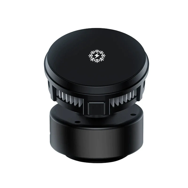 Magnetic Car Wireless Charger with Cooling for MagSafe iPhone 12–16 Pro Max – Fast Car Mount